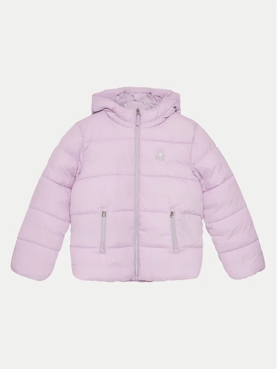 United Colors Of Benetton Зимно яке 2LETCN04Y Виолетов Regular Fit – Дамски зимни якета
