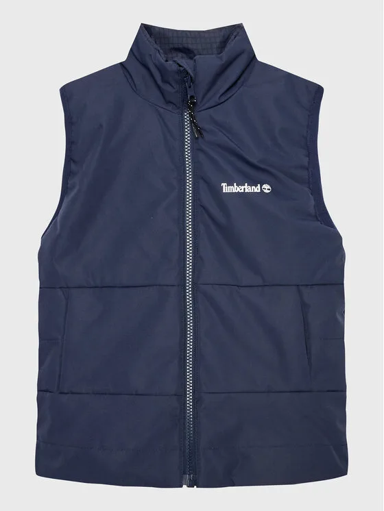 Timberland Елек T26585 S Тъмносин Regular Fit – Мъжки елеци