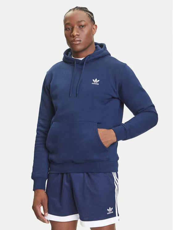 Мъжки суитшърт adidas Trefoil Essentials IY4929 тъмносин – Мъжки суитшърти без цип