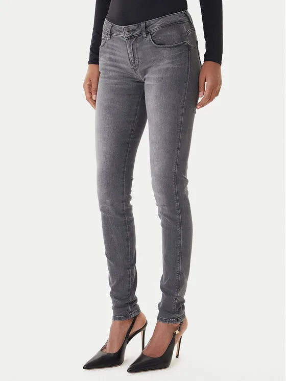Дамски дънки Guess D4PZ2 сиви – Дамски skinny дънки