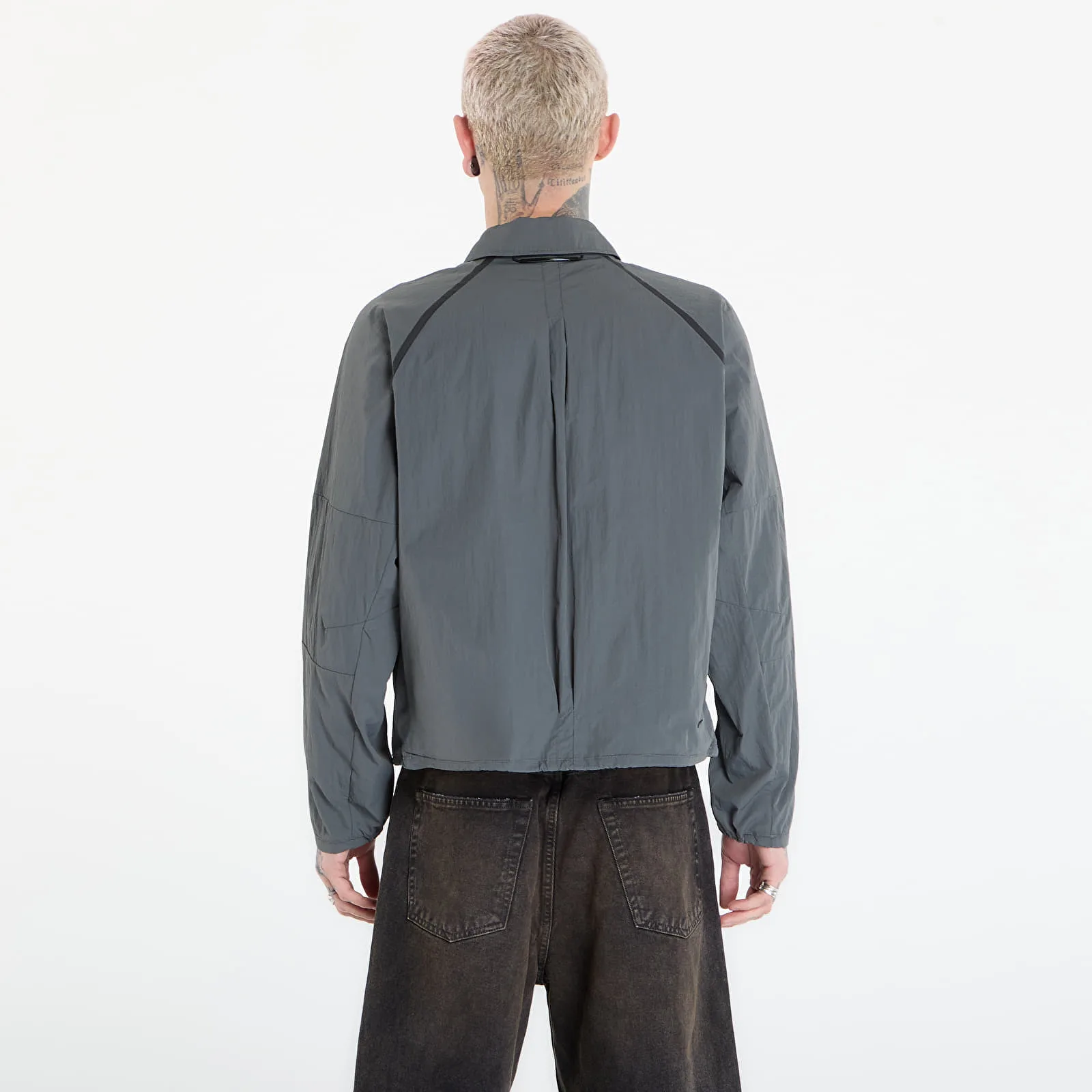 Риза Nike Tech Men's Long-Sleeve Utility Shirt Iron Grey/ Black M – Iron Grey|Black – Мъжки ризи