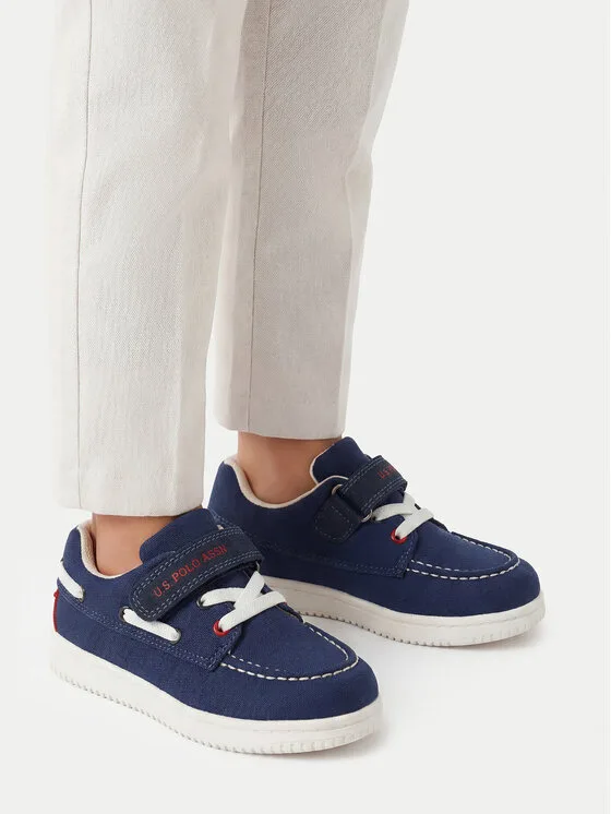 Детски обувки U.S. Polo Assn. тъмносини – Детски затворени обувки