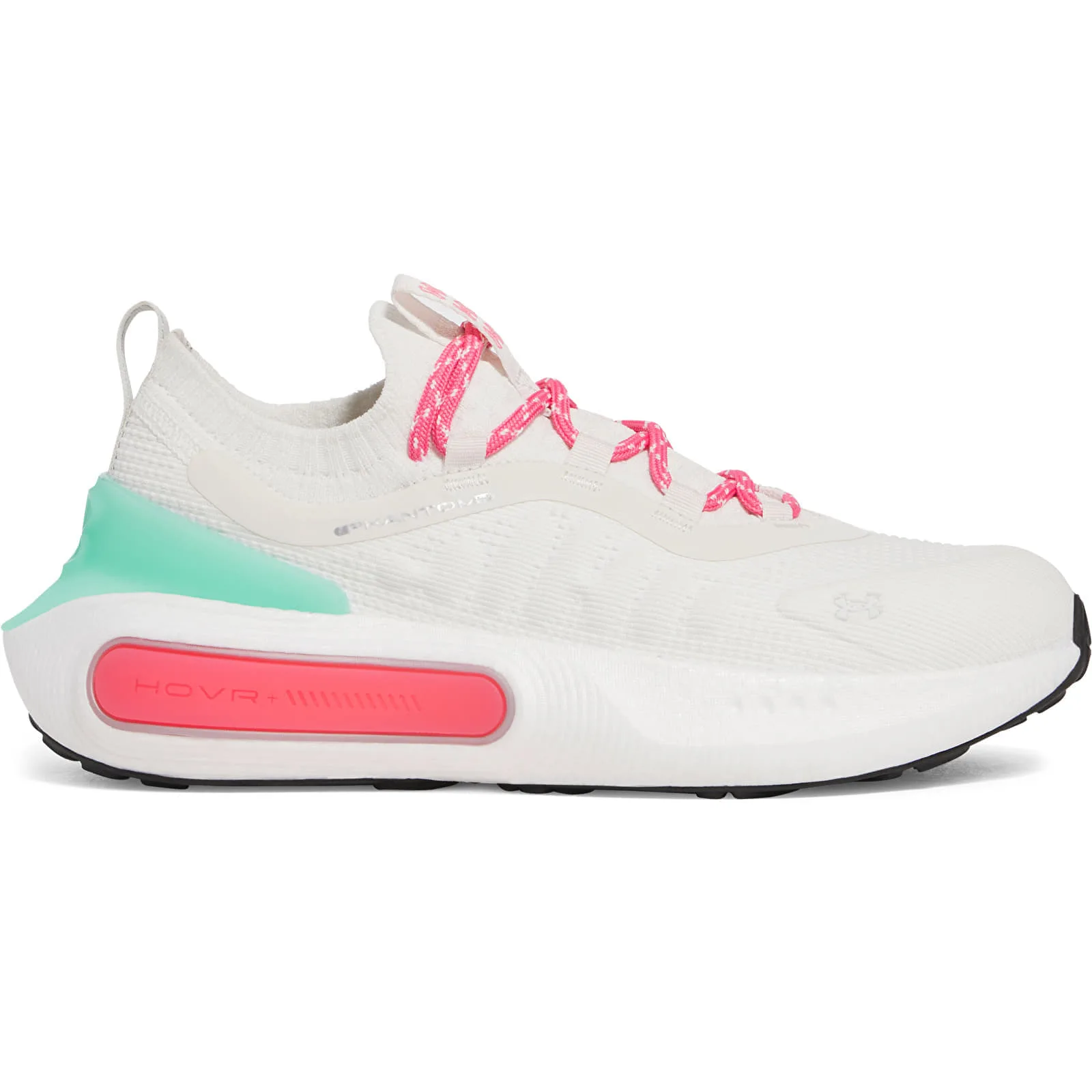 Дамски маратонки Under Armour Phantom 4 бели/зелени – White Quartz|Comet Green|Super Pink – Дамски ниски маратон…