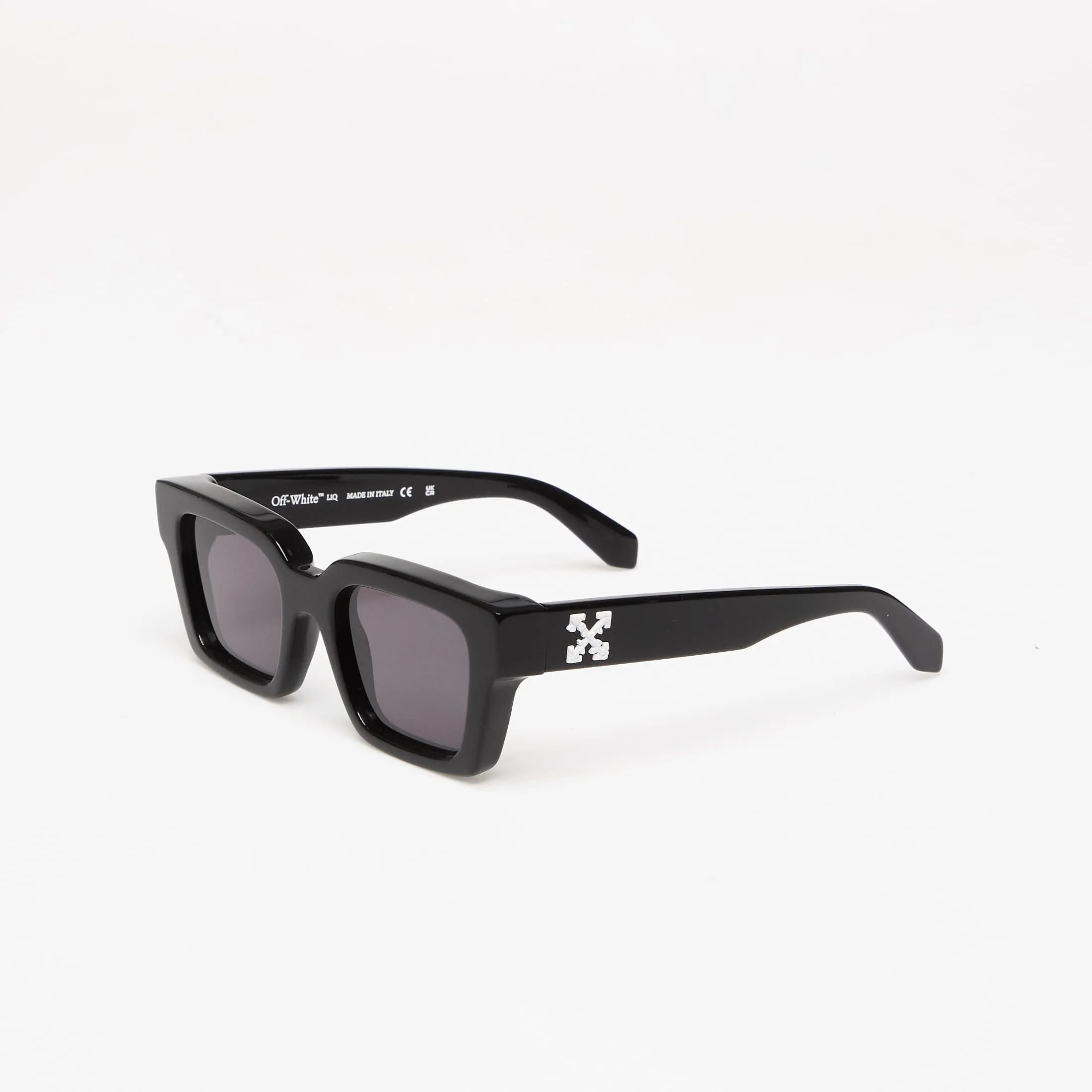 Слънчеви очила Off-White Virgil Shiny Black/ Grey L – Shiny Black|Grey