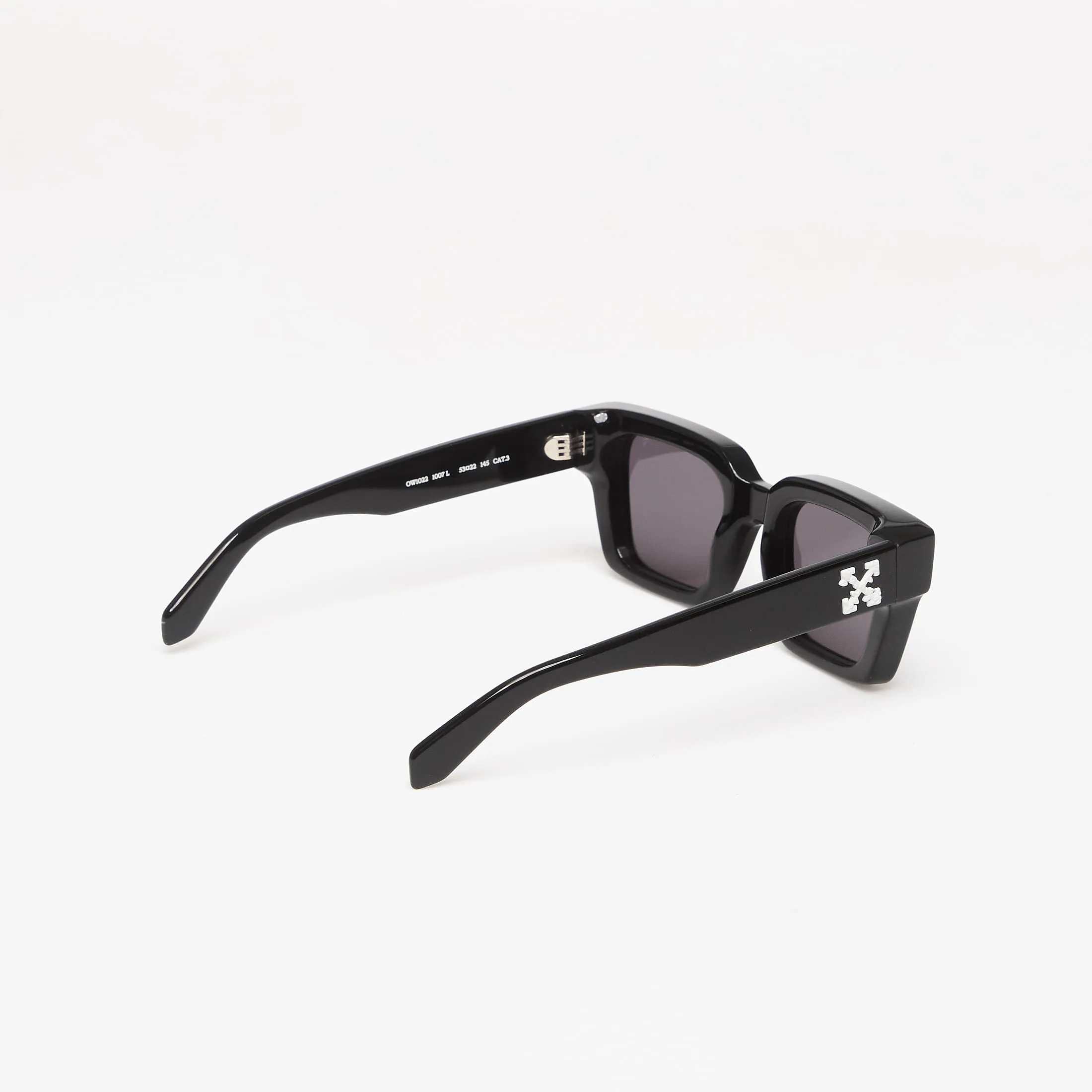 Слънчеви очила Off-White Virgil Shiny Black/ Grey L – Shiny Black|Grey