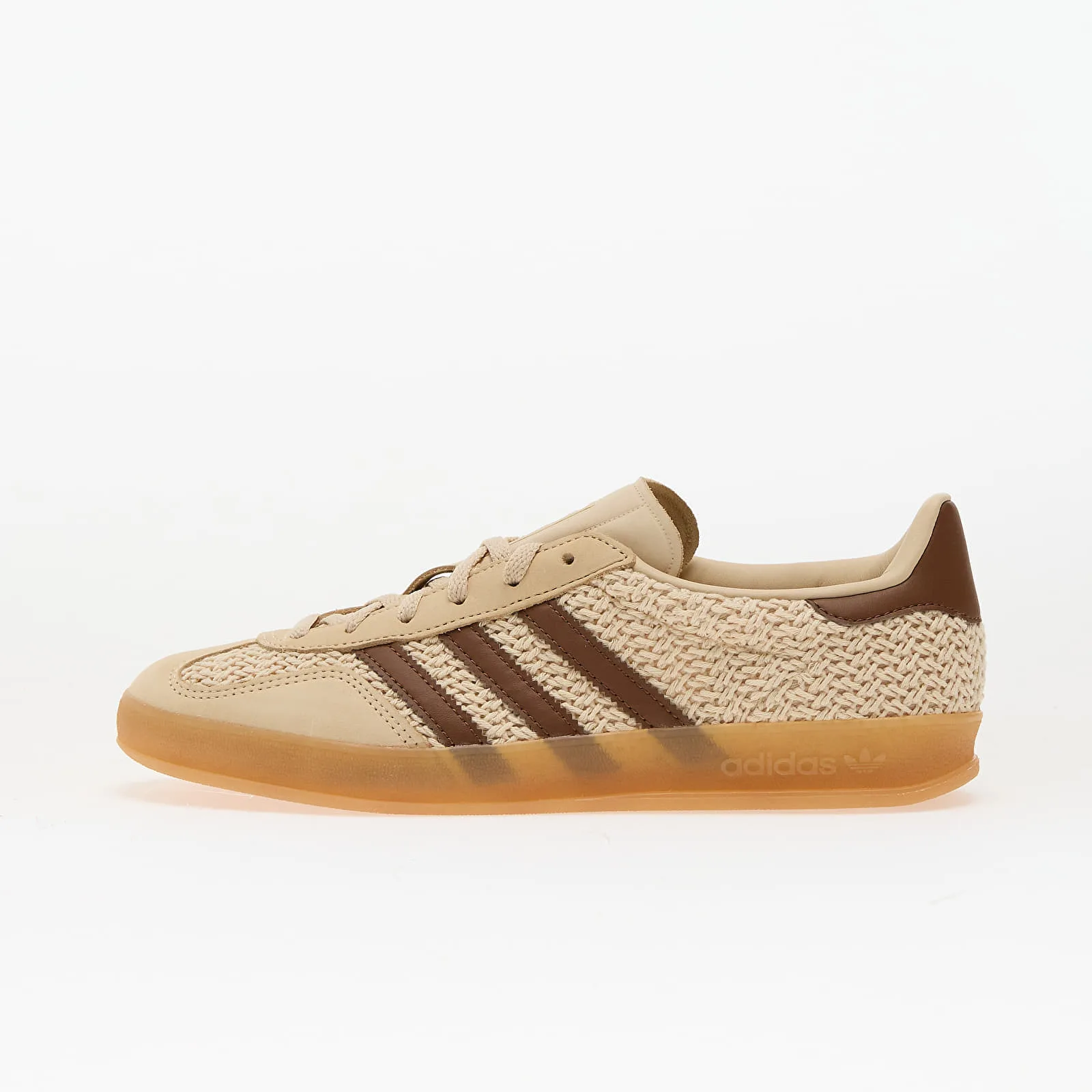 Сникърси adidas Gazelle Indoor W Sand Strata/ Preloved Brown/ Gum EUR 40 – Sand Strata|Preloved Brown|Gum – Дамски кецове
