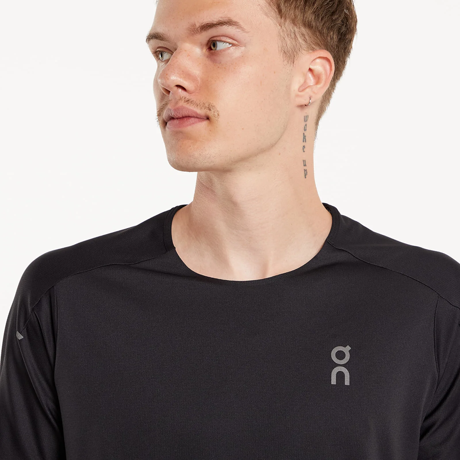 Тениска On Performance Short Sleeve Tee Black/ Eclipse S – Black|Eclipse – Мъжки тениски