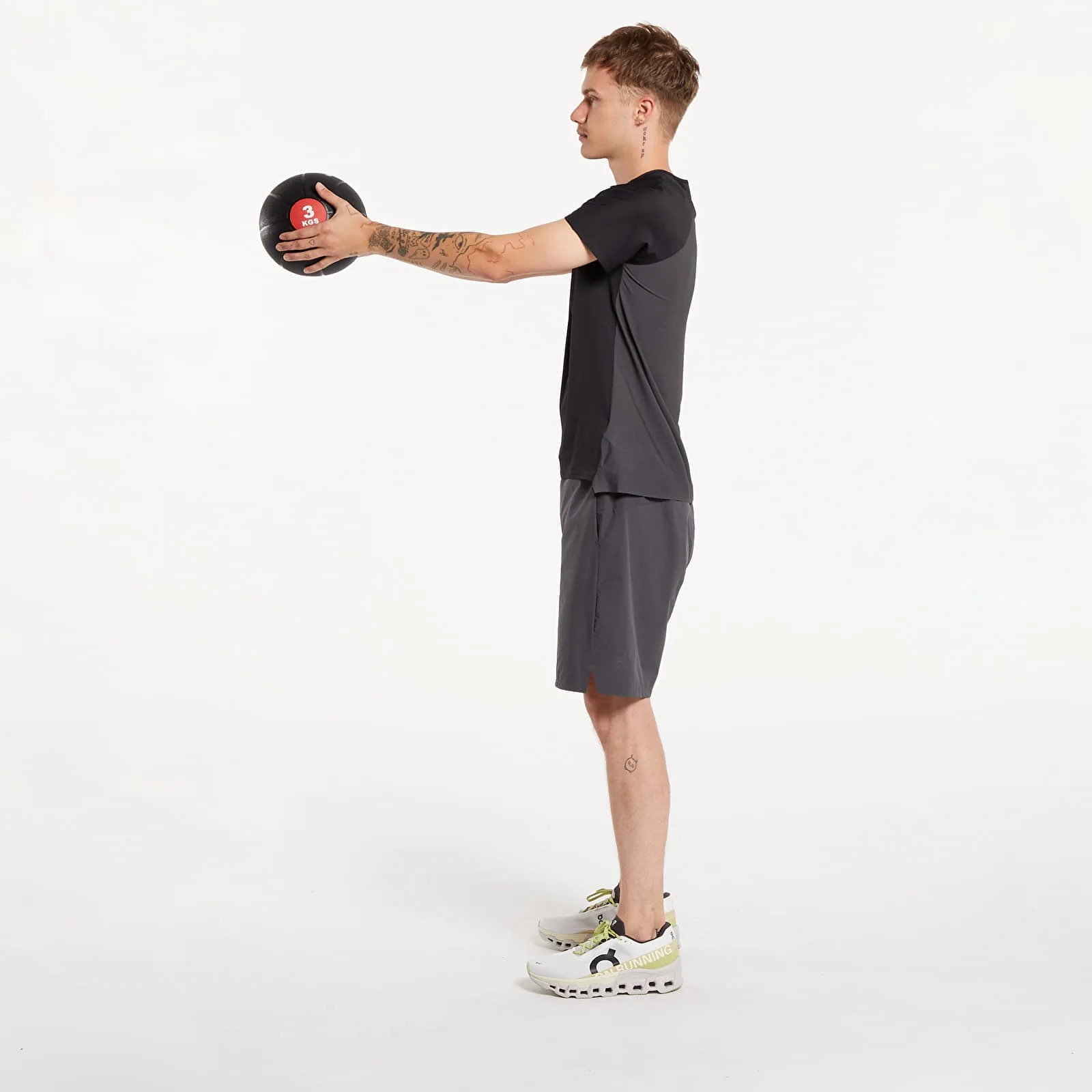 Тениска On Performance Short Sleeve Tee Black/ Eclipse S – Black|Eclipse – Мъжки тениски