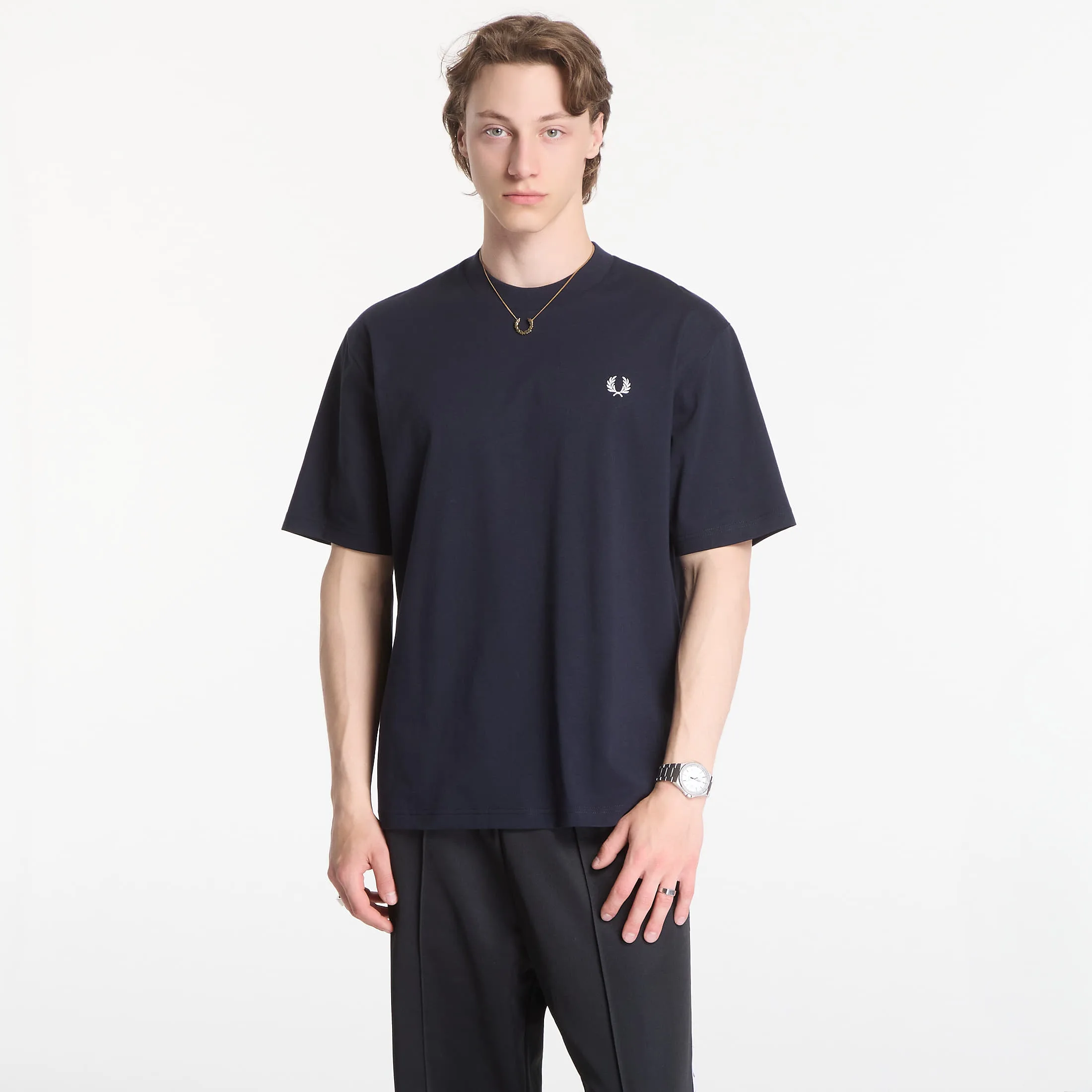 Тениска Fred Perry Back Print Fred Perry T-Shirt Black XL – Мъжки тениски