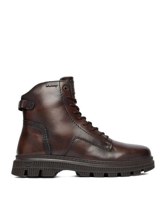G-Star Raw Зимни обувки EO-HULK-02 MI24 Кафяв – Мъжки боти и ботуши