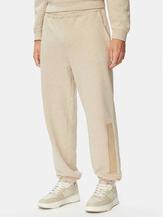 HUGO Долнище анцуг Dalipant 50563100 Бежов Relaxed Fit – Мъжки спортни панталони