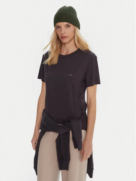 Quiksilver Тишърт Essential EQWZT03196 Сив Regular Fit – Дамски тениски
