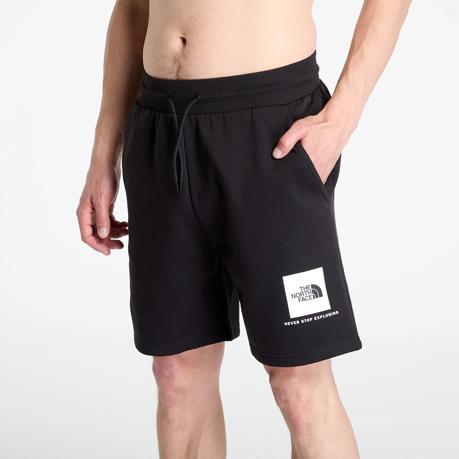 Къси панталони The North Face M Redbox Regular Short TNF Black/ TNF White S – TNF Black|TNF White – Мъжки къси панталони