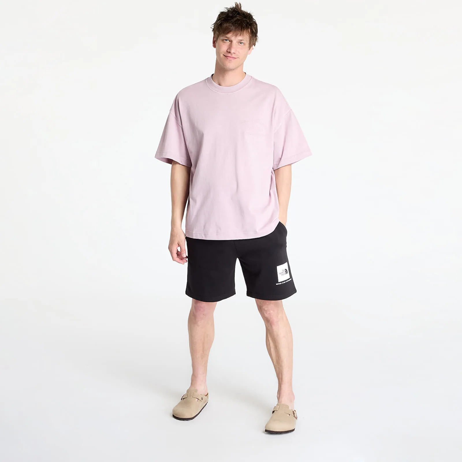 Къси панталони The North Face M Redbox Regular Short TNF Black/ TNF White S – TNF Black|TNF White – Мъжки къси панталони
