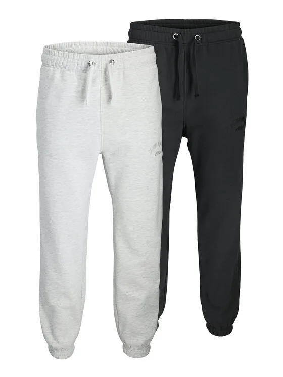 Мъжки спортен панталон Jack & Jones Kane Bleecker черен – Мъжки спортни панталони
