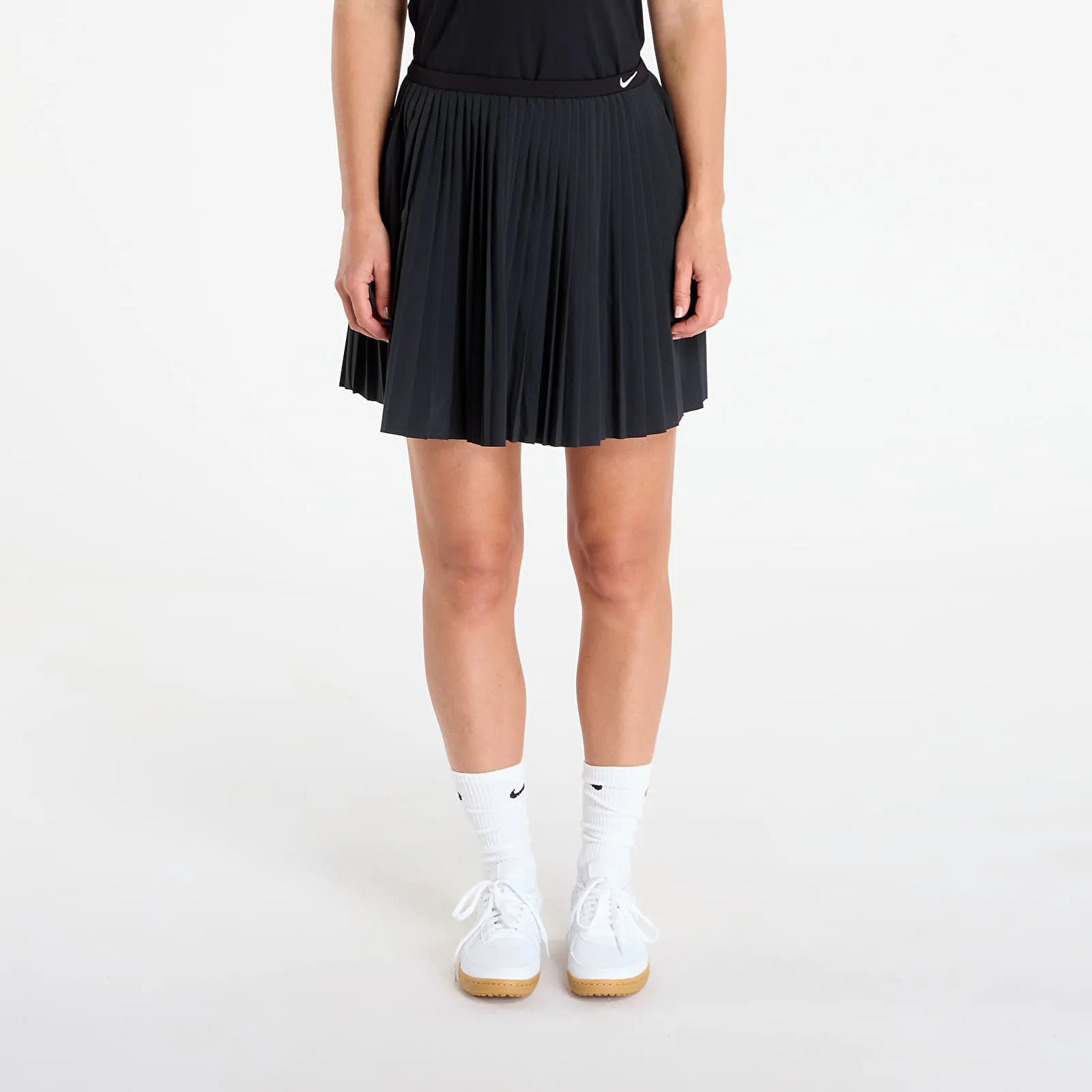 Пола Nike Sportswear Women's Pleated Skirt Black/ Sail S – Black|Sail – Дамски поли