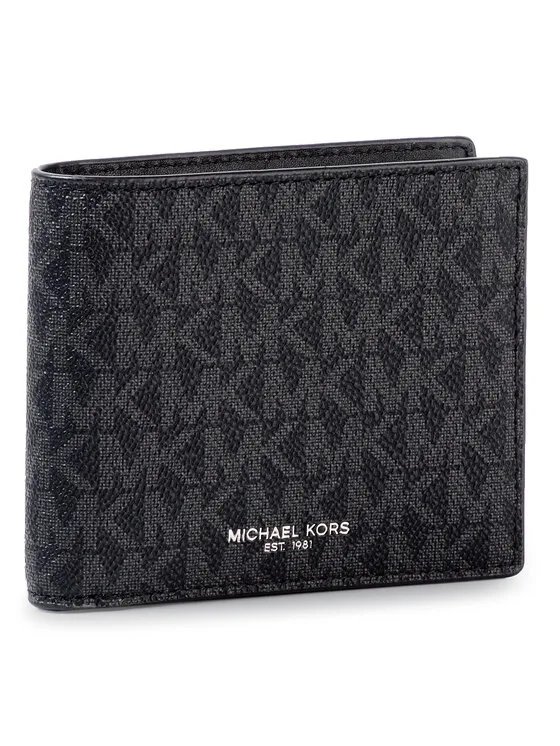 Мъжко портмоне Michael Kors Greyson черно – Черен – Мъжки портмонета