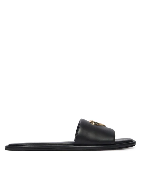 LOVE MOSCHINO Чехли JA28252G0OIA0000 Черен – Дамски чехли