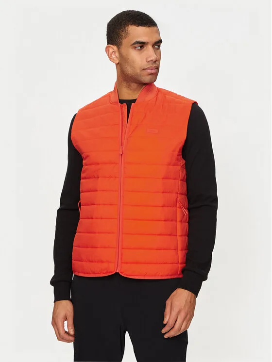 Calvin Klein Елек K10K111462 Оранжев Regular Fit – Мъжки елеци