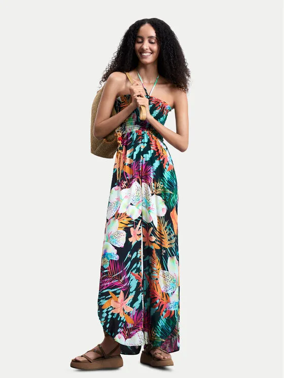Desigual Гащеризон Daikiri 26SWPW57 Цветен Regular Fit – Дамски гащеризони