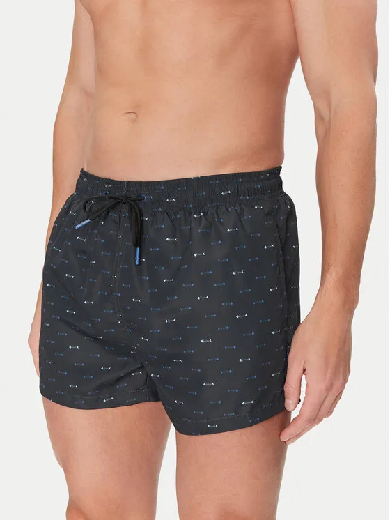Ysabel Mora Плувни шорти 90290 Черен Regular Fit – Мъжки бански
