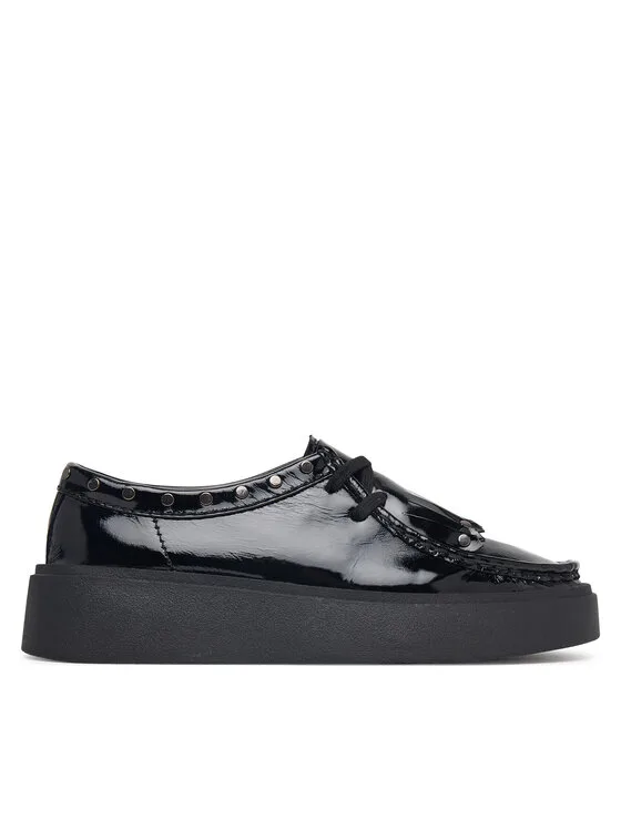 Дамски обувки Clarks Torview 26327997 черни – Черен – Дамски равни затворени обувки