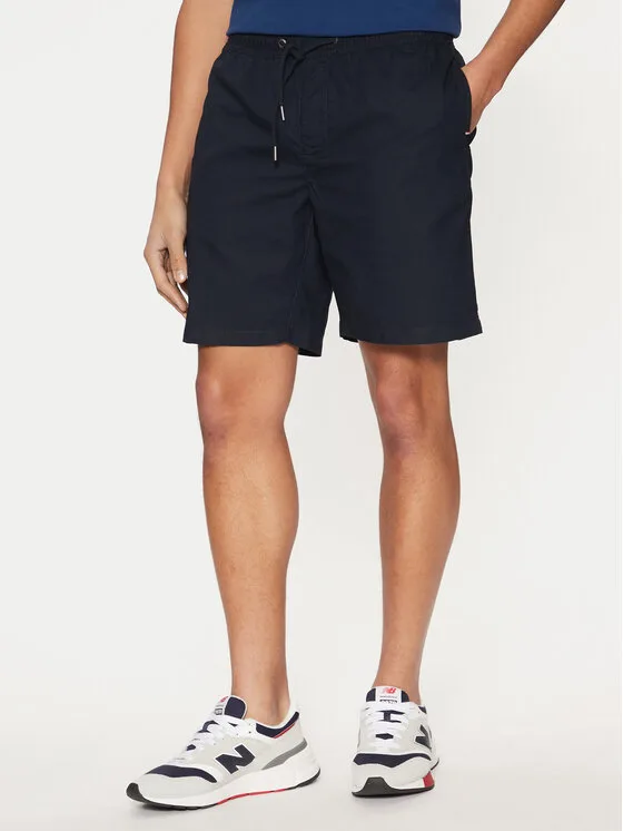 Мъжки къси панталони U.S. Polo Assn. тъмносини – Мъжки текстилни къси панталони