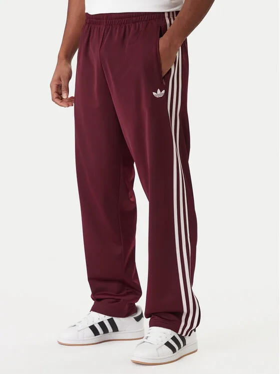 adidas Долнище анцуг KE1651 Бордо Regular Fit – Мъжки спортни панталони