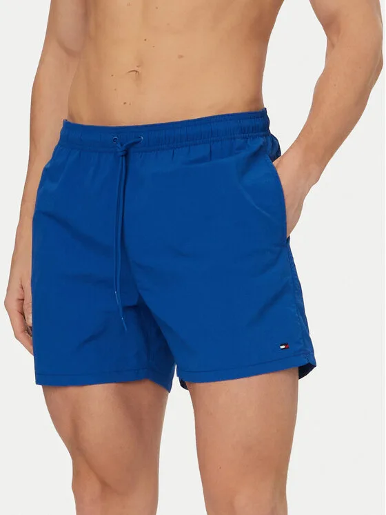 Tommy Hilfiger Плувни шорти UM0UM03477 Син Regular Fit – Мъжки бански