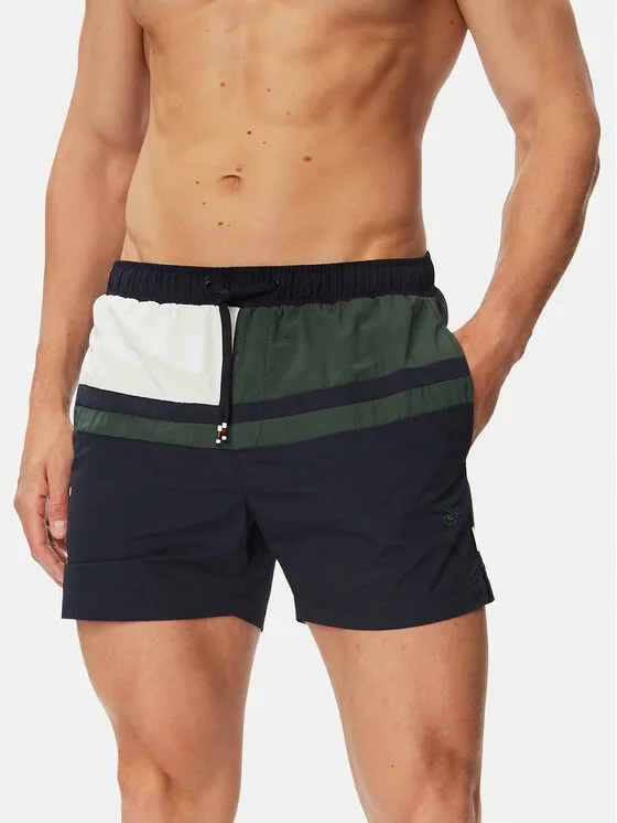 Beverly Hills Polo Club Плувни шорти P-SS26M-SUNNY-0298 Тъмносин Regular Fit – Мъжки бански