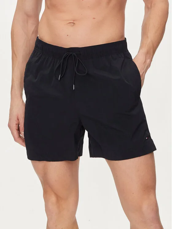 Мъжки плувни шорти Tommy Hilfiger UM0UM03280 тъмносини – Мъжки бански