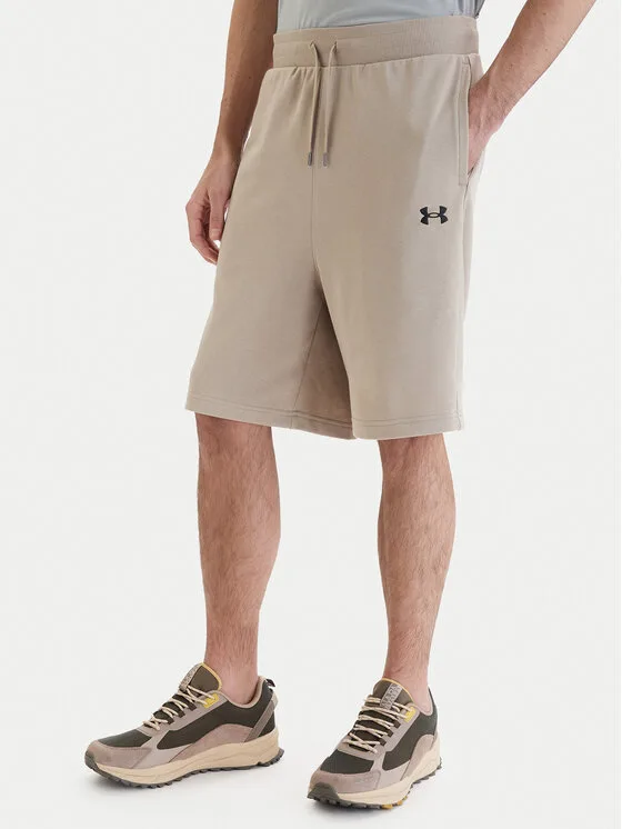 Мъжки спортни шорти Under Armour UA Rival Lightweight бежови – Мъжки спортни къси панталони