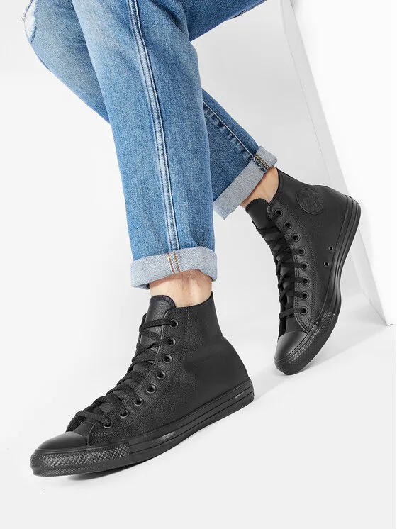 Дамски високи кецове Converse Chuck Taylor All Star HI 135251C черни – Черен