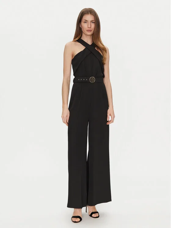 Rinascimento Гащеризон CFC0122533003 Черен Regular Fit – Дамски гащеризони