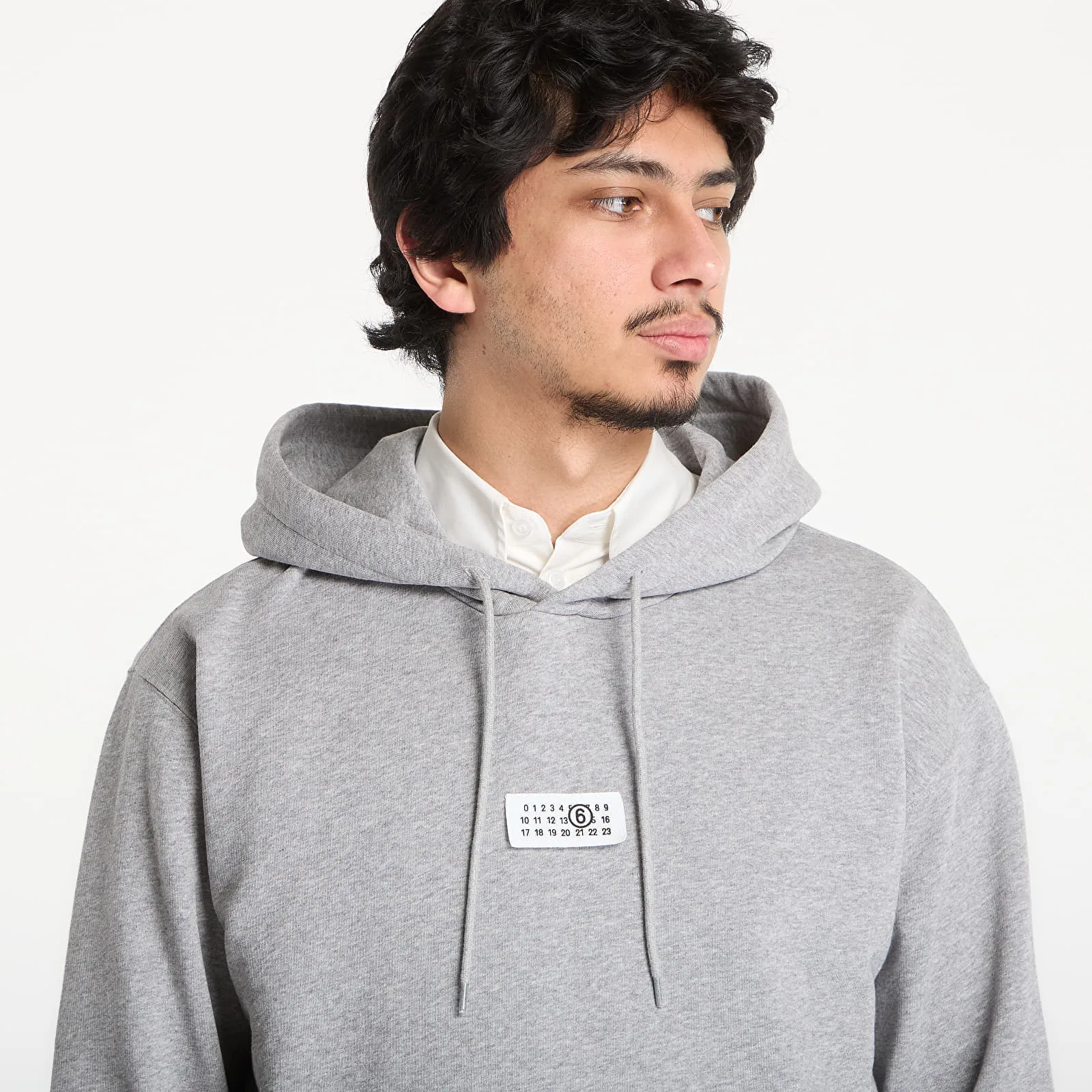 Мъжки суитшърт MM6 Maison Margiela SH0GU0042M25025853M сив – Grey – Мъжки суитшърти без цип