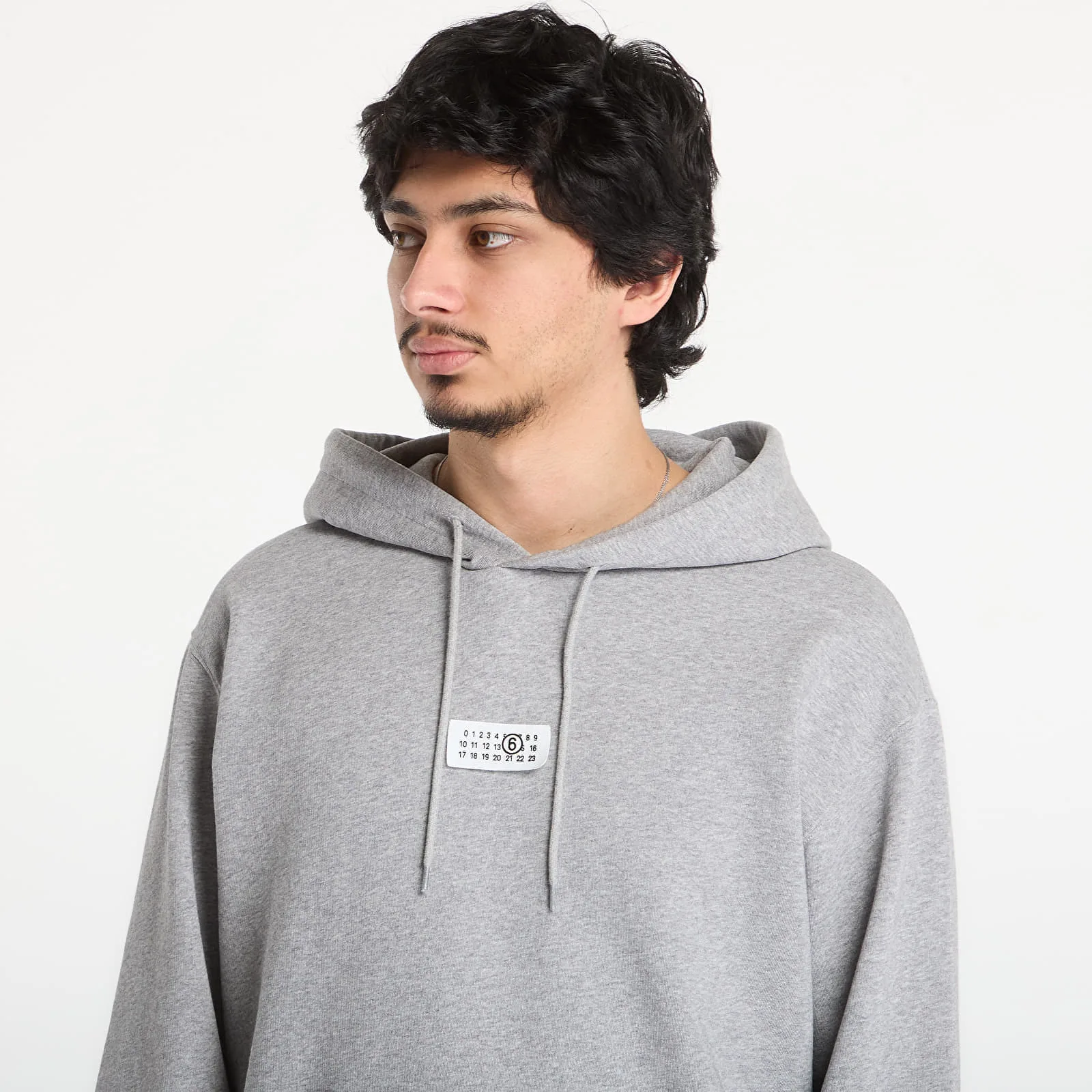 Мъжки суитшърт MM6 Maison Margiela SH0GU0042M25025853M сив – Grey – Мъжки суитшърти без цип