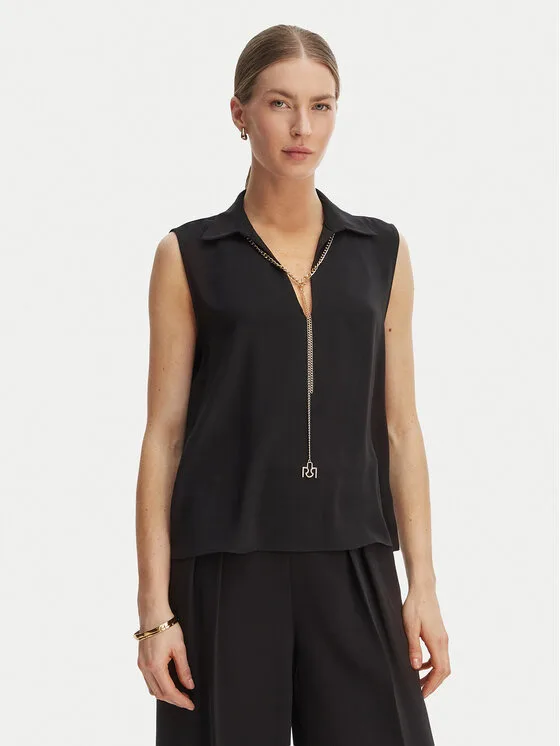 Rinascimento Блуза CFC0127446003 Черен Regular Fit – Дамски блузи