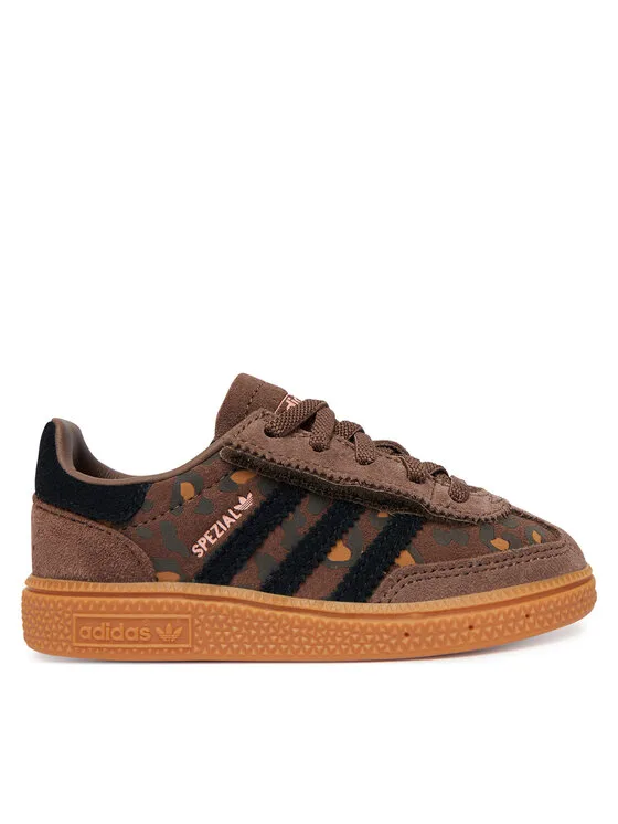 Детски маратонки adidas Handball Spezial Comfort Closure Elastic LA1381 кафяви – Маратонки за момичета