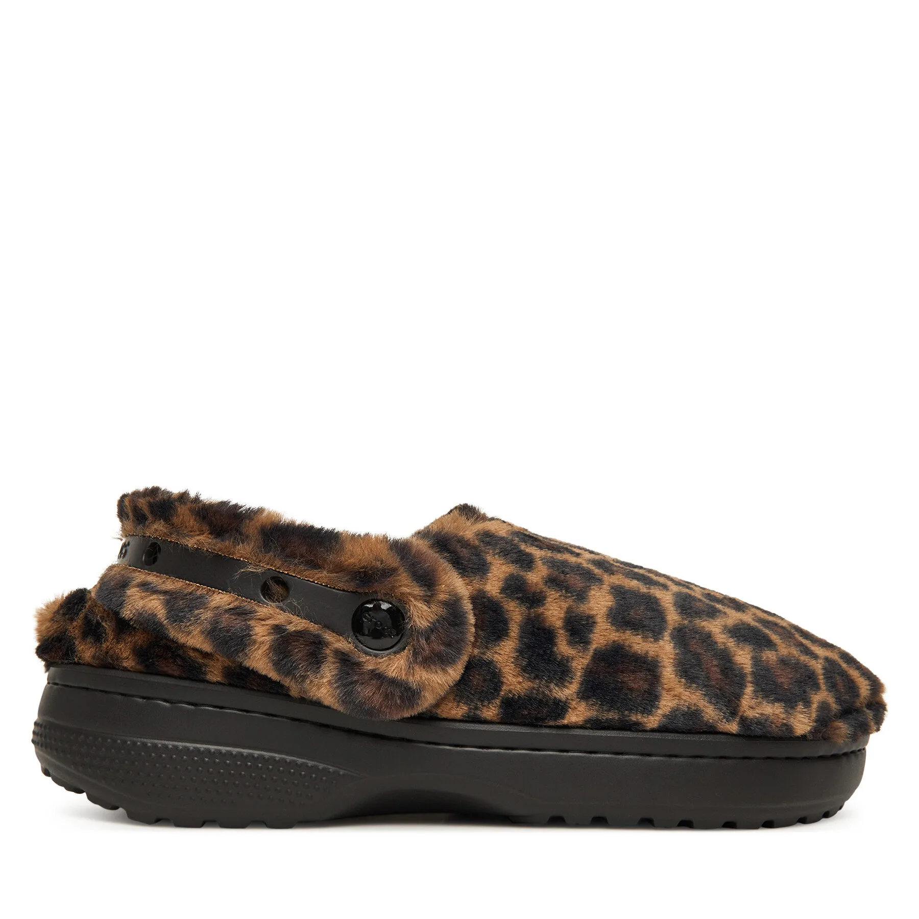 Дамски пантофи Crocs Classic Unfurgettable Animal Clog кафяви