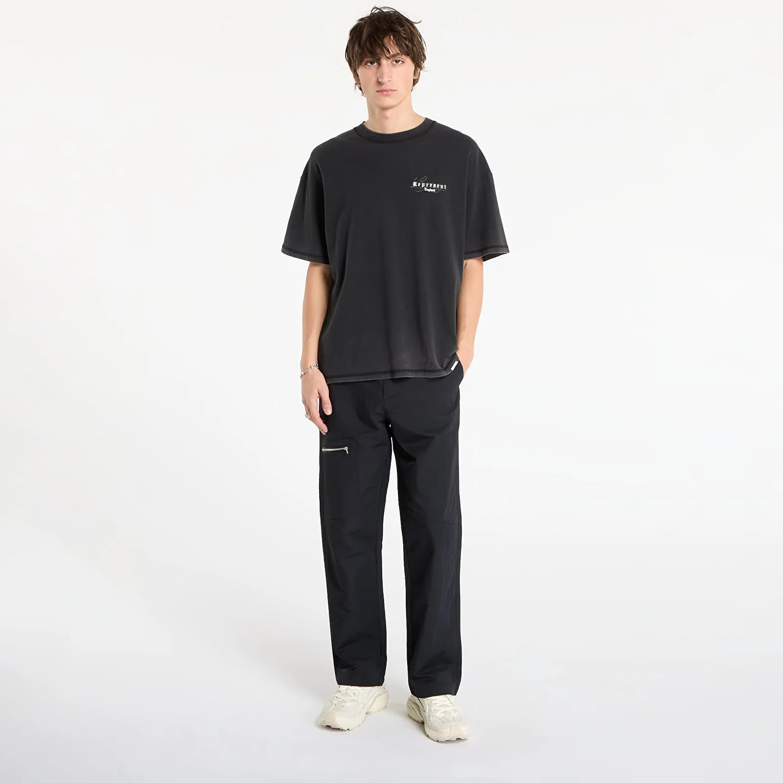 Панталони REPRESENT Nylon Workwear Pant Midnight M – Мъжки панталони