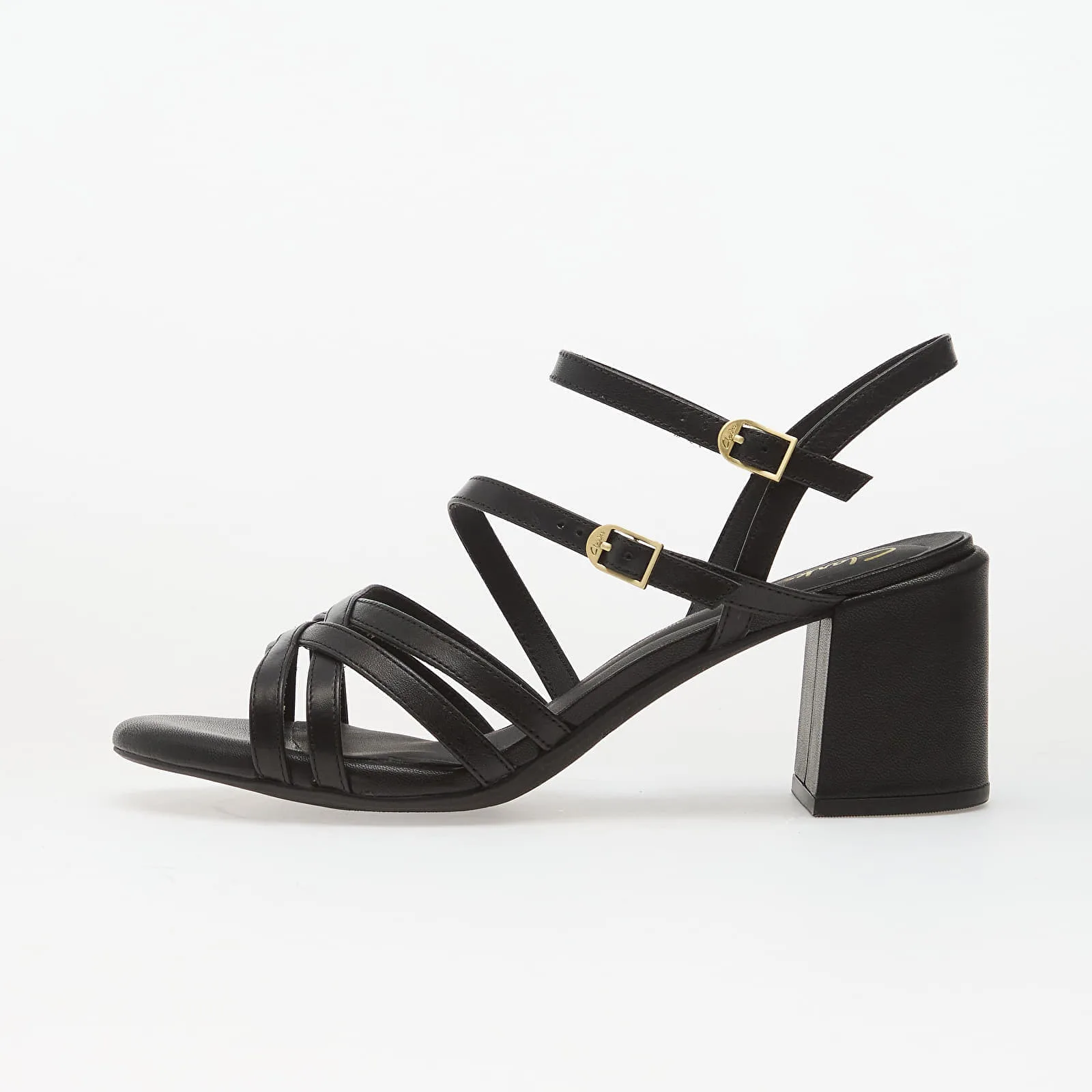 Сникърси Clarks Ezoria Strap Black Leather EUR 39 – Дамски кецове