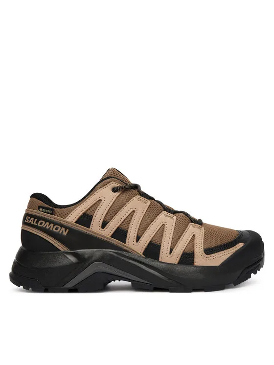 Мъжки туристически обувки Salomon X-Adventure Recon Gtx кафяви – Мъжки ниски трекинг обувки