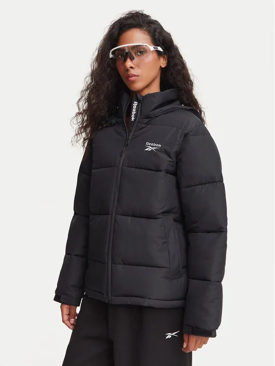 Reebok Зимно яке RCC00113 Черен Regular Fit – Дамски зимни якета