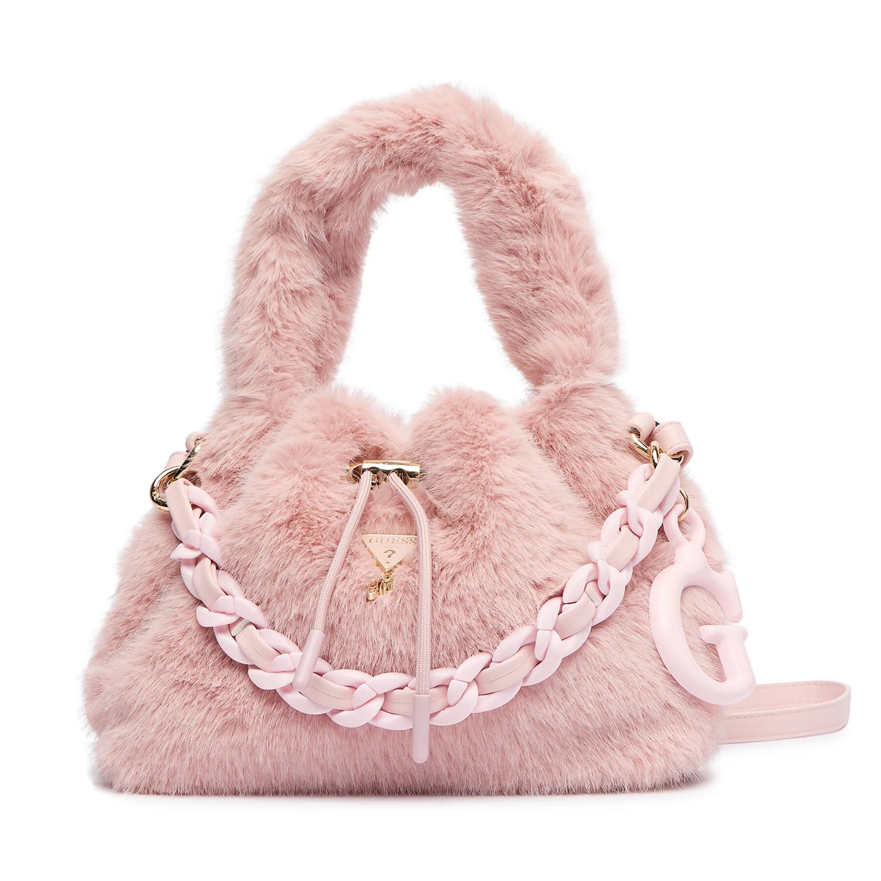 Дамска чанта Guess J6BZ16 W3989 розова – Класически дамски чанти