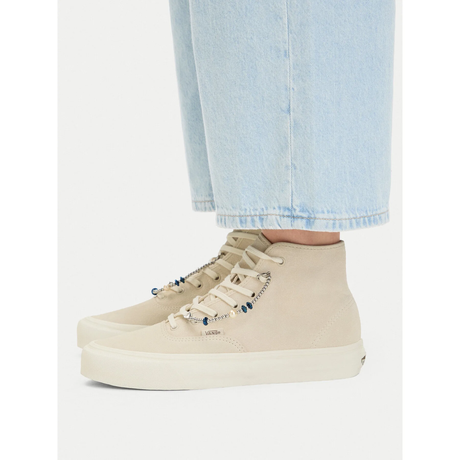 Гуменки Vans Authentic Hi 2.0 VN000EKKIDD1 Светлобежов – Дамски високи кецове