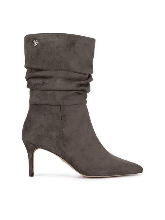 Nine West Боти CEO-SAMIRA-01 Сив – Дамски боти на ток