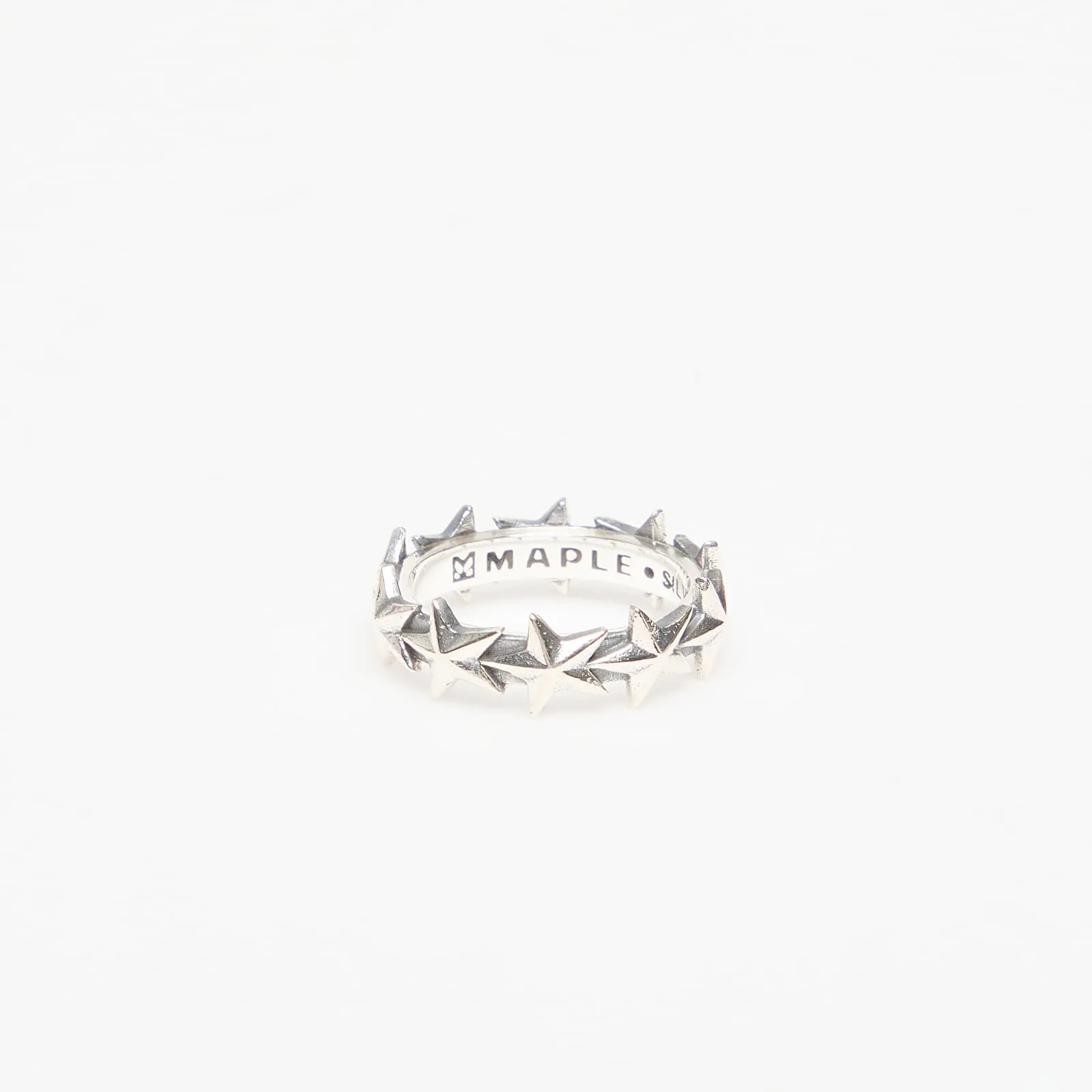 Мъжки пръстен MAPLE Star Medium сребрист – Silver 925 – Пръстени