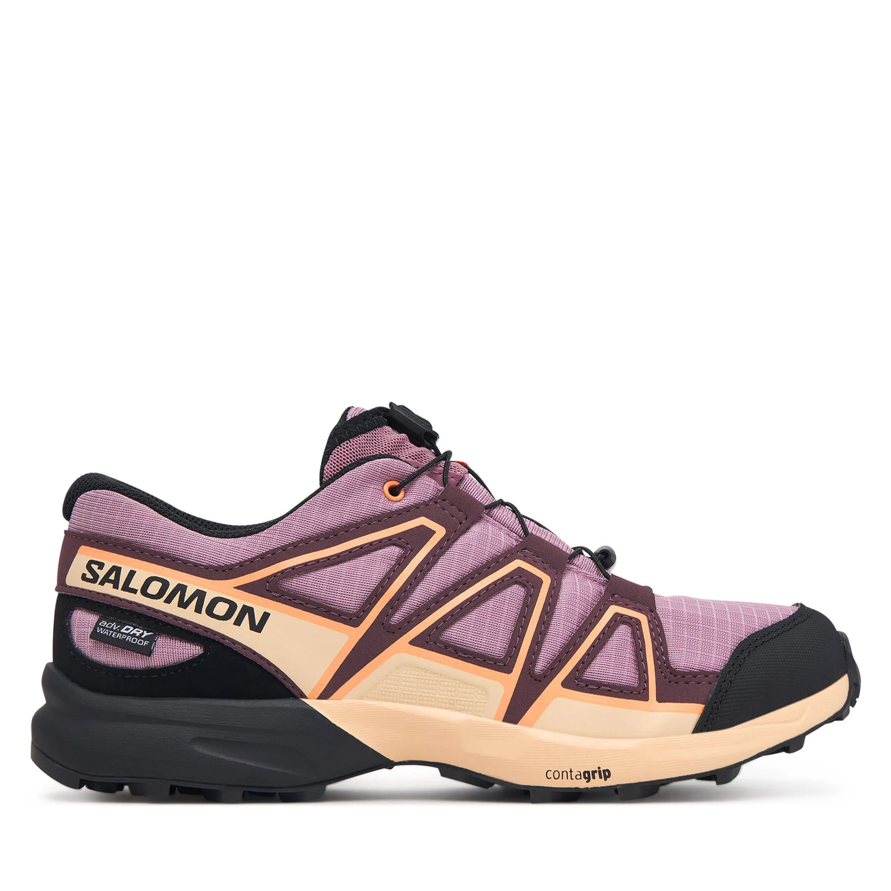 Туристически Salomon Speedcross L49308900 Розов – Детски ниски трекинг обувки
