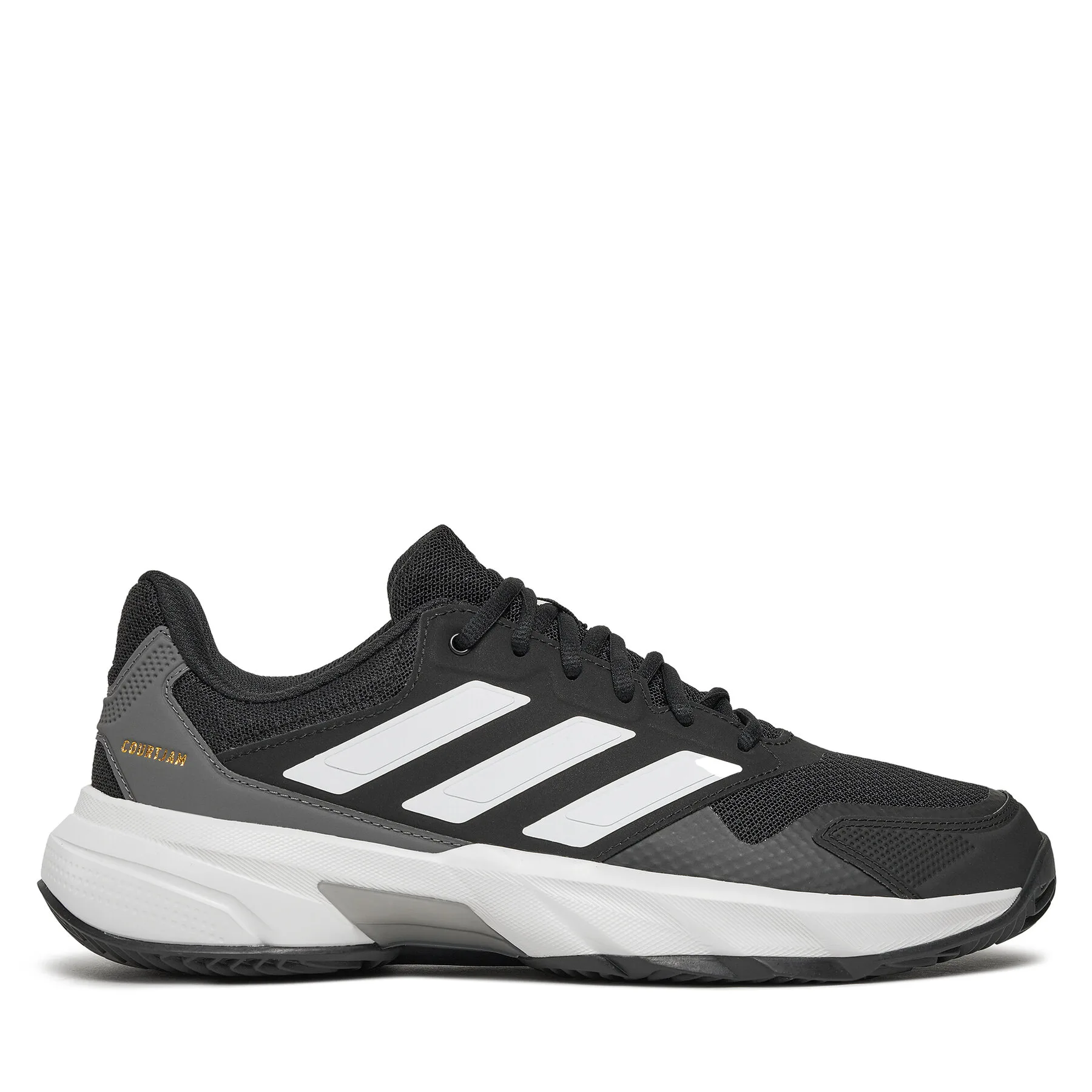 Мъжки обувки за тенис adidas CourtJam Control 3 Clay Tennis черни – Черен