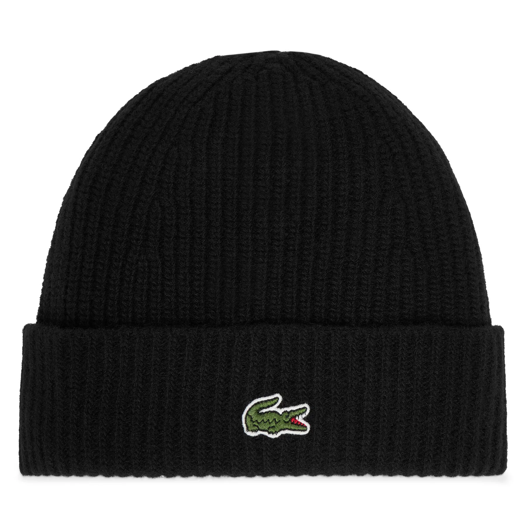 Шапка Lacoste RB9883 Черен – Зимни шапки